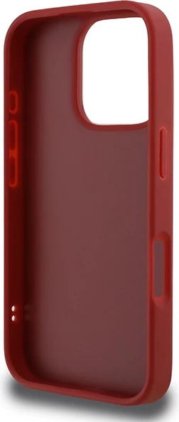 Mbështjellës Karl Lagerfeld Quilted Signature për iPhone 16 Pro, Kuq