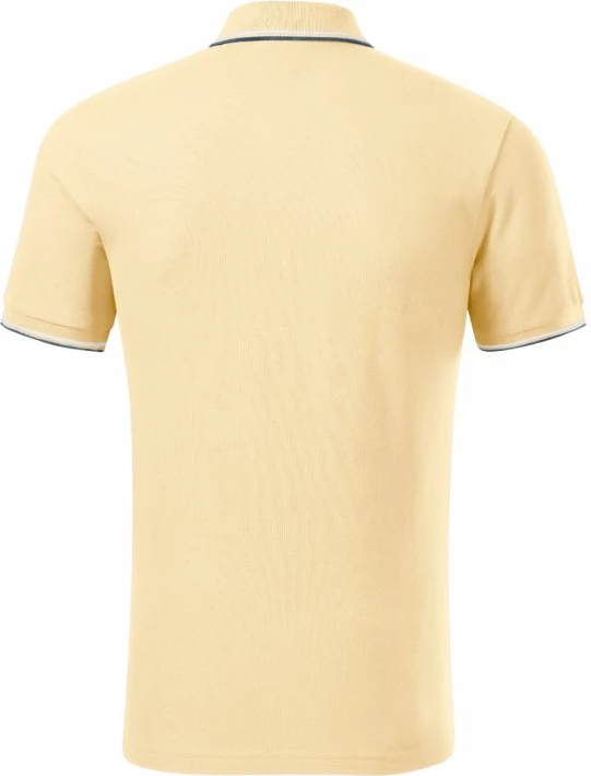 Fanellë polo për meshkuj Malfini, ngjyrë krem