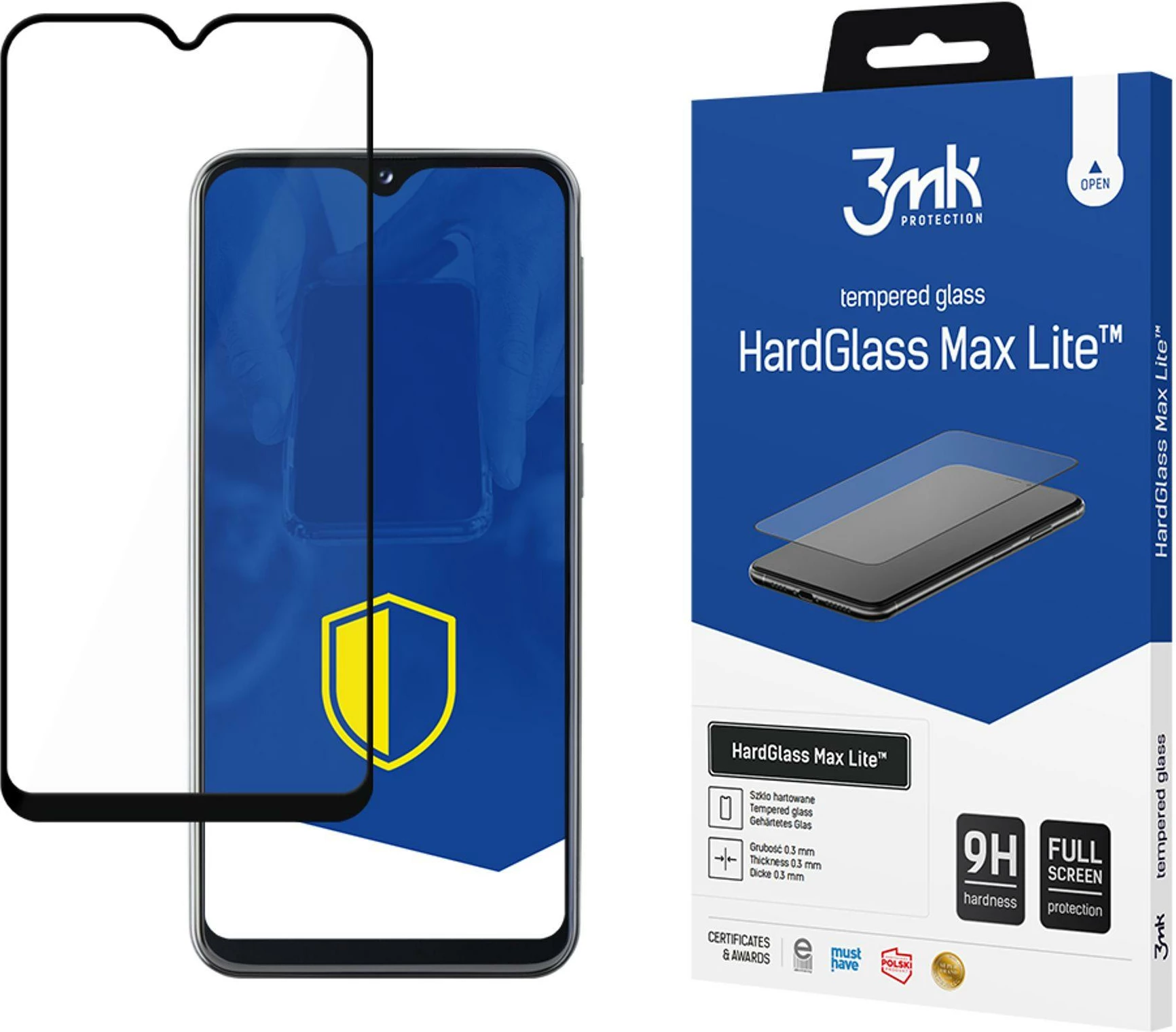 Xham mbrojtës 3mk HardGlass Max Lite për Samsung Galaxy A20e
