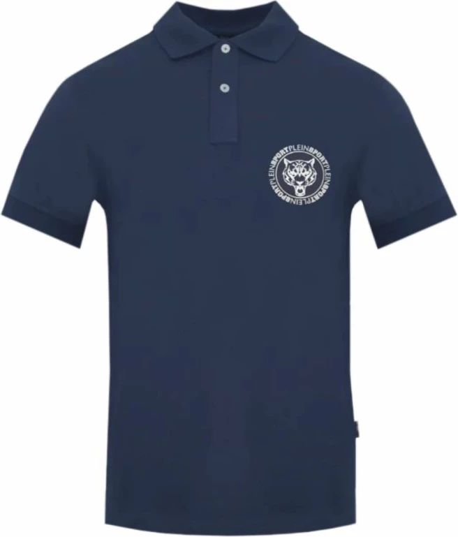 Maicë polo për meshkuj Plein Sport, e kaltërt