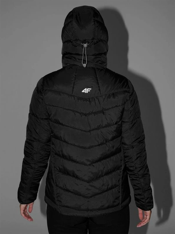 Jakne trekking për femra 4f, gri