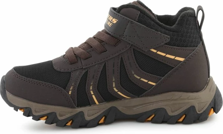 Atlete për fëmijë Skechers, të zeza/kafe