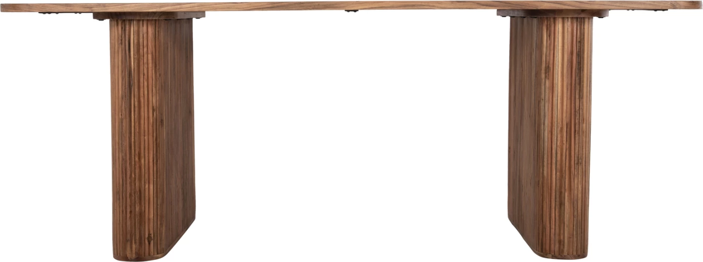 Tavolinë ngrënie GROOT FH9683 dru akacie masiv natyral 200,5x100x72H cm