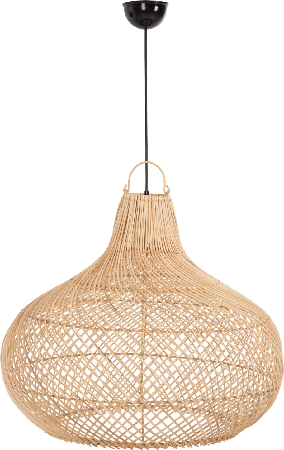 Llambë tavani varëse, ratan natyral, ngjyrë natyrale, FH7860, 54x46-141cm