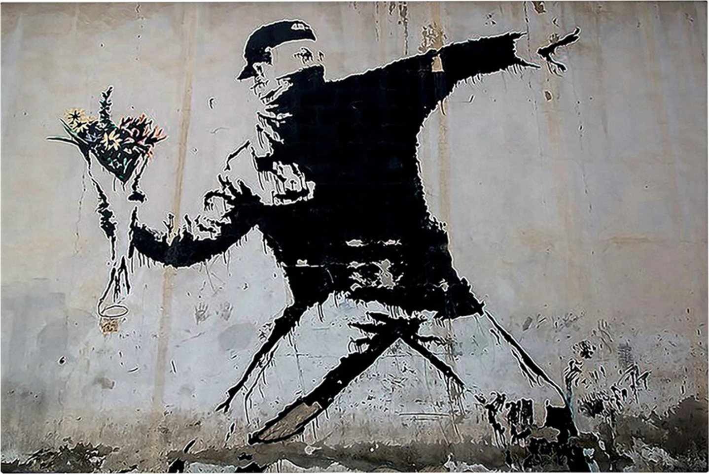 Pikturë muri GOBI, kanavacë e printuar, 70x3x50cm