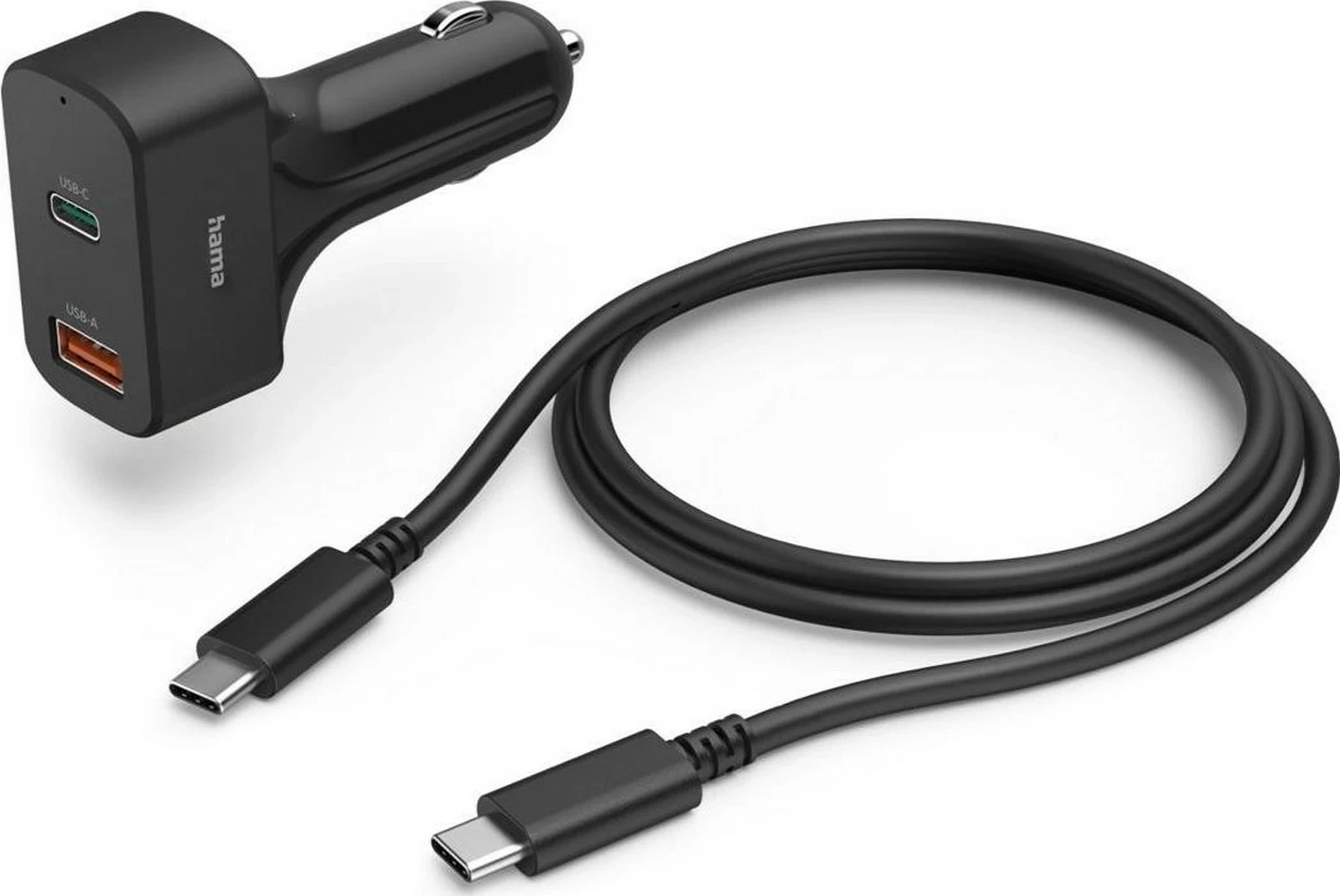 Karikues makine Hama USB-C 65W, i zi