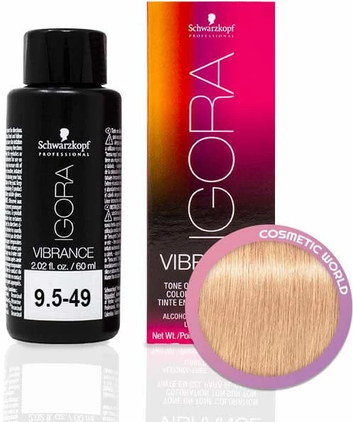 Ngjyrë për flokë Semi Permanente IG Vibrance 9.5-49 Pastel Nude, 60 ml