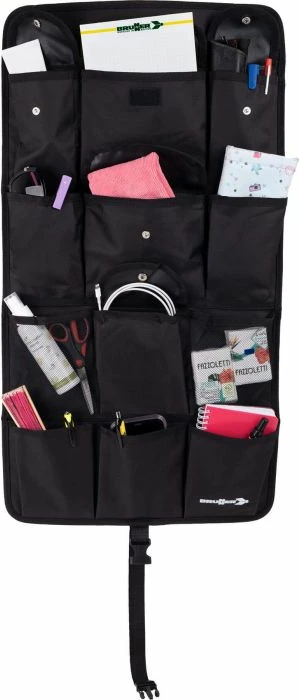 Organizator i varur BRUNNER Hangar 12, 12 xhepa, 74 x 39 cm, poliester, i zi