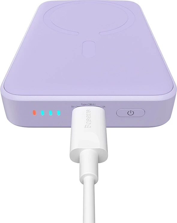 Powerbank Baseus Magnetic Mini 10000mAh, USB-C 20W, MagSafe, vjollcë