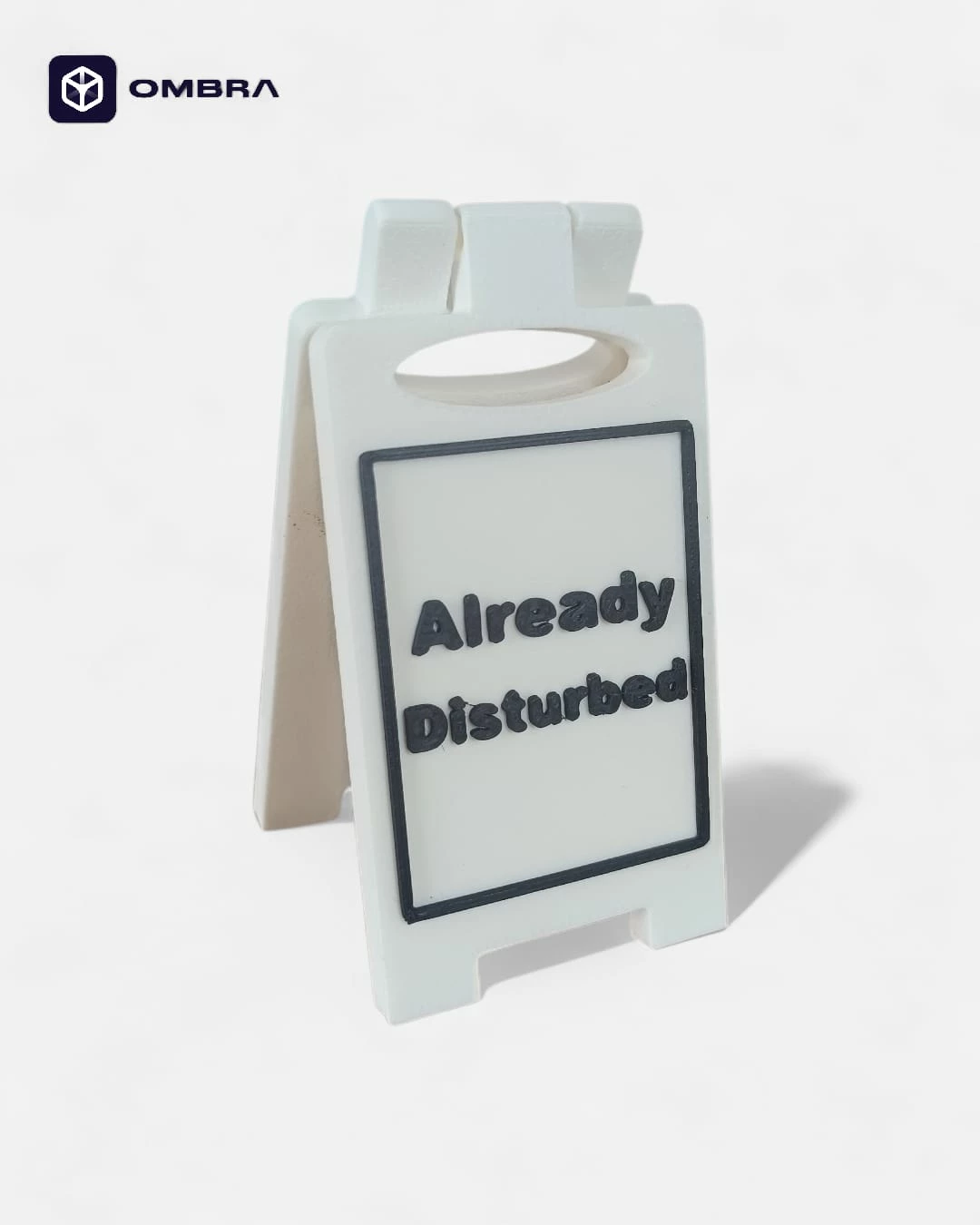 Tabelë “Already Disturbed” - e bardhe