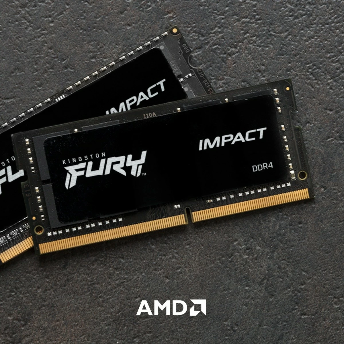 RAM Memorje Kingston FURY Impact DDR4 SODIMM 8GB 3200MHz CL20, e zezë