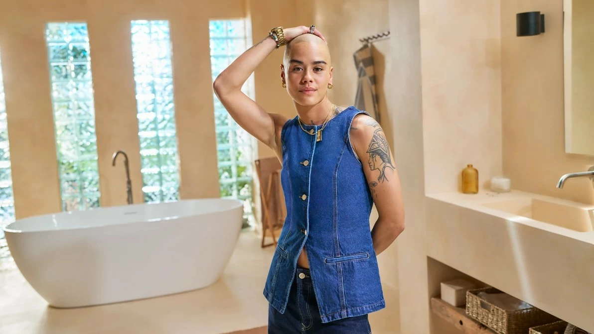 Makinë rroje për kokë, Philips Pro Series 5000 HS5980/15, Wet & Dry, 60 min pa kabllo, kokë fleksibile 360°, USB-A (pa adapter), e zezë