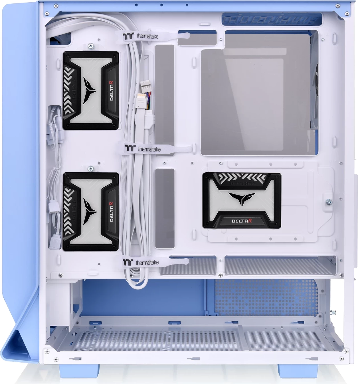 Kasë Thermaltake Ceres 350 MX, midi tower, Hydrangea Blue, xham i temperuar, RGB