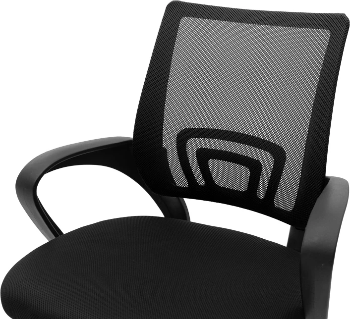 Karrige për zyre Berto II, e zezë