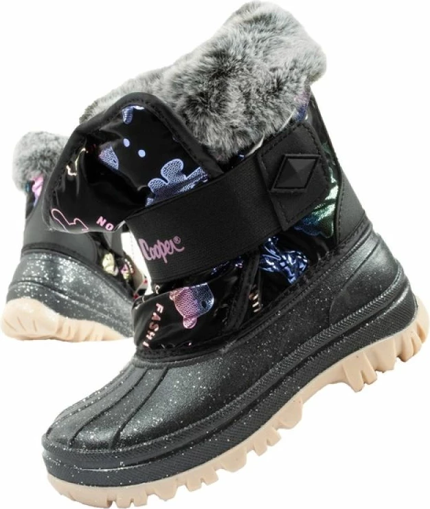 Çizme dimri Lee Cooper për fëmijë, të zeza