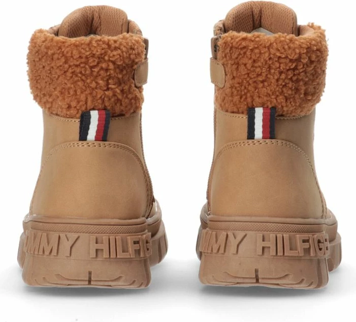 Çizme për femra Tommy Hilfiger, ngjyrë kafe