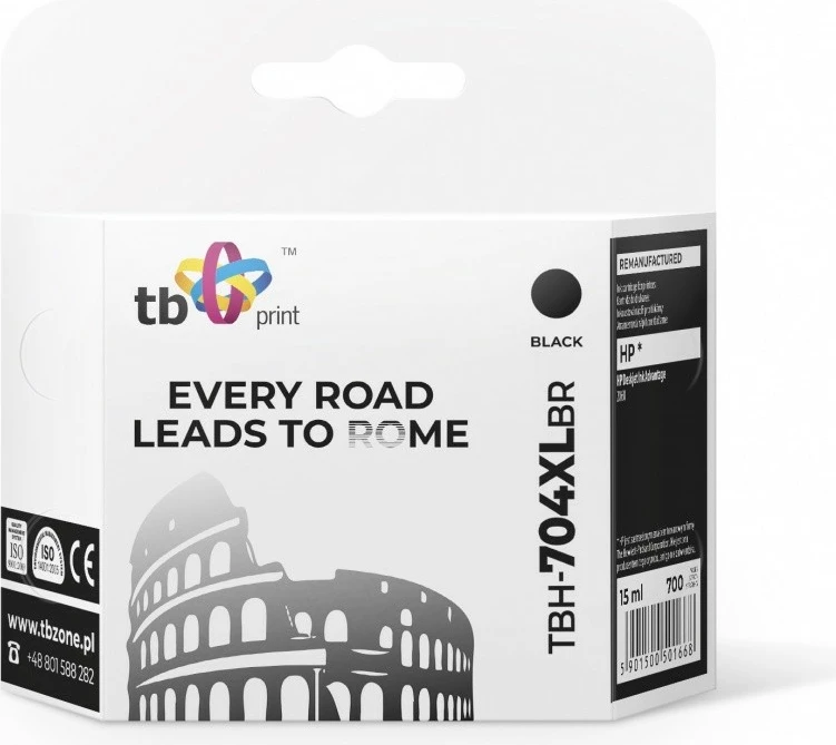 Toner TB Print TBH-704XLBR, për HP Deskjet Ink Advantage 2060, i zi, XL