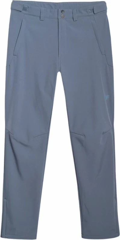 Pantallona trekking për meshkuj 4f, të kaltërta