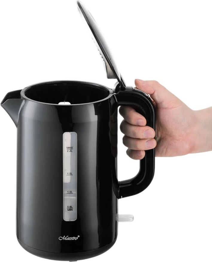 Zierëse uji elektrike, Feel-Maestro, MR-022, 2.2 L 2200 W, plastike, e zezë