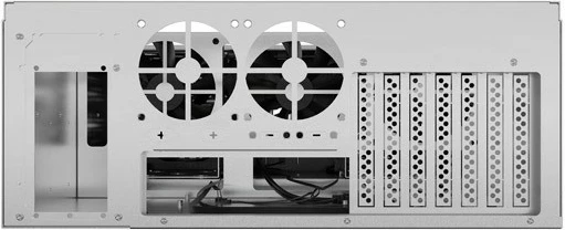 Kasë serveri Lanberg SC01-5204-12B, 4U, për rack 19", ATX/ITX/Micro ATX/SSI-CEB, 13 slote disqesh, 5 ventilatorë, e zezë/çelik