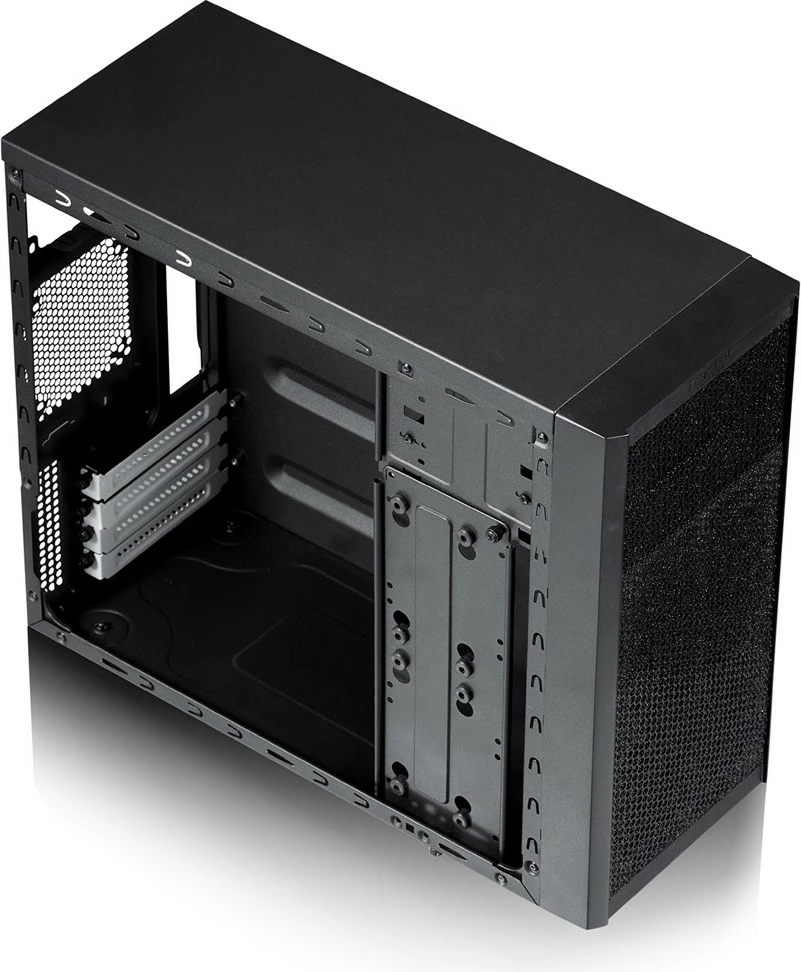 Kasë Fractal Design Core 1000 USB 3.0, Midi Tower, micro ATX, Mini-ITX, e zezë