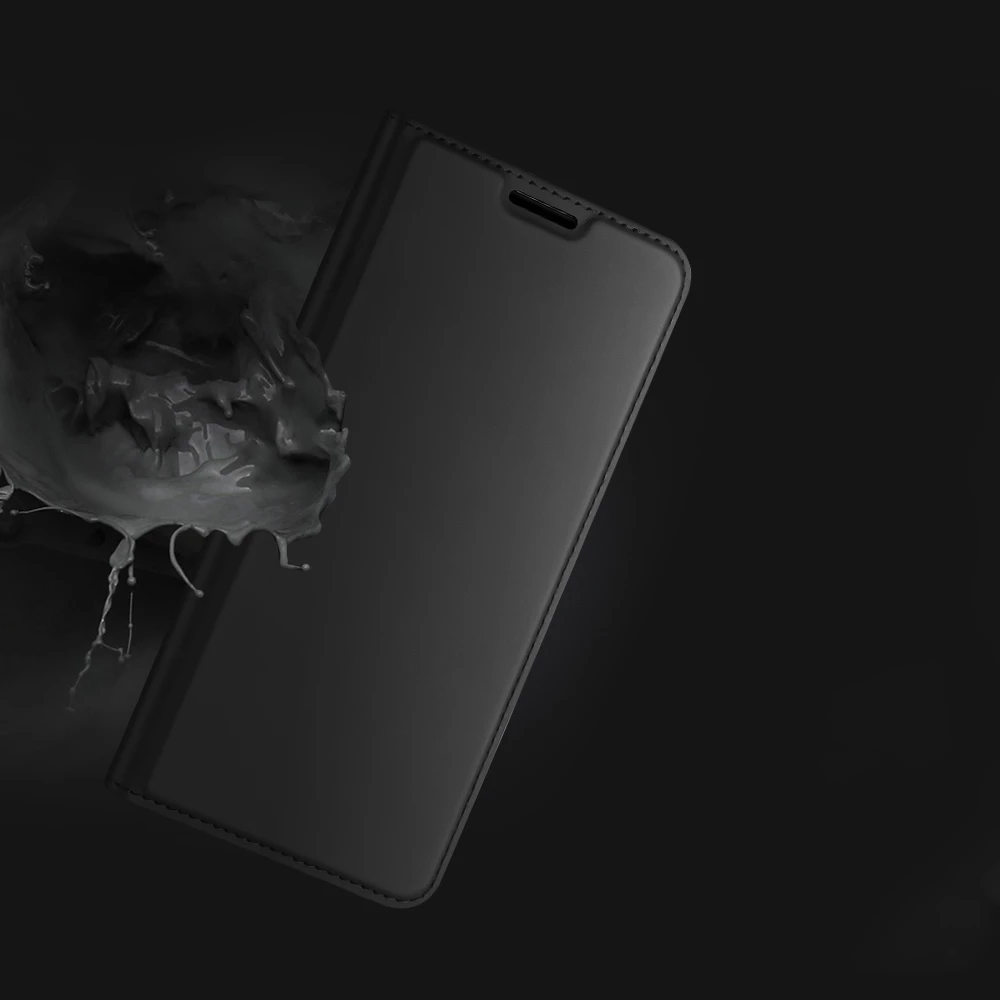 Mbështjellës Dux Ducis Skin Pro për Realme Narzo 50A, me kapak, i zi