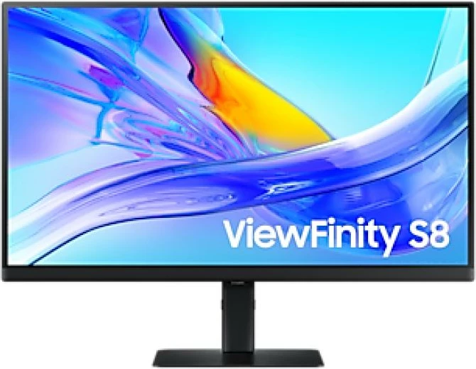 Monitor Samsung ViewFinity S80UD LS27D800UAUXEN 27"–28" ekran i sheshtë TFT/LCD, e zezë