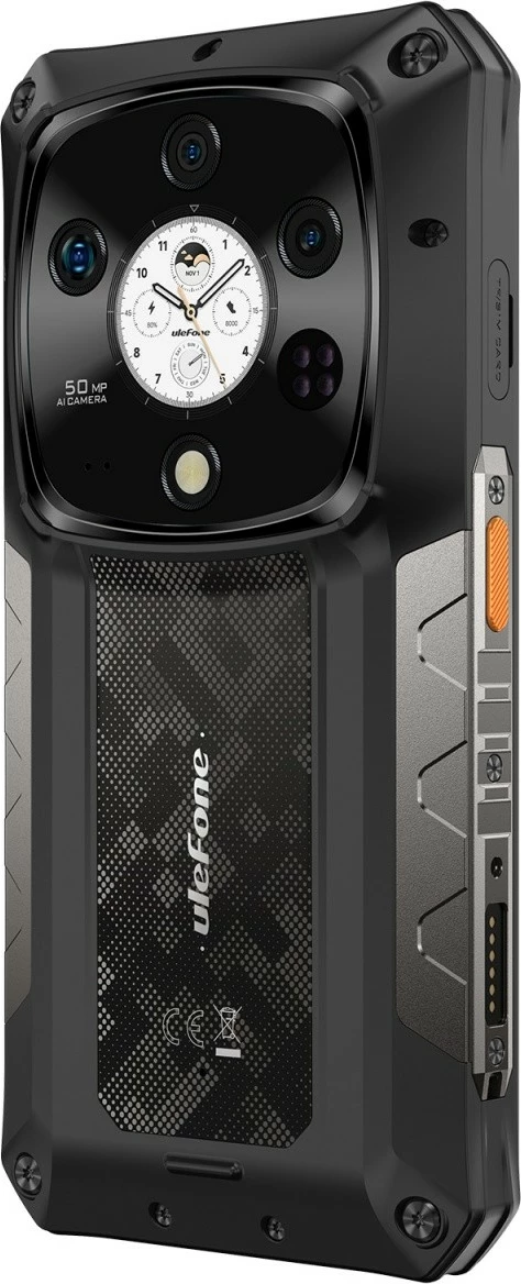 Celular Ulefone Armor 28 Pro 5G 16/512GB 6.67" AMOLED IP68/IP69K MIL-STD-810H Black