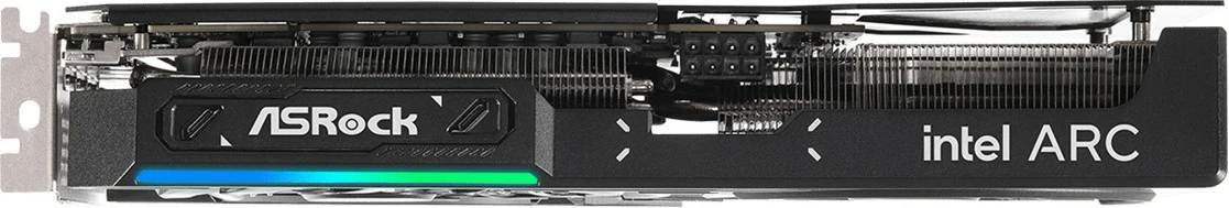 Kartelë grafike ASRock Arc A580 Challenger OC 12GB, e zezë