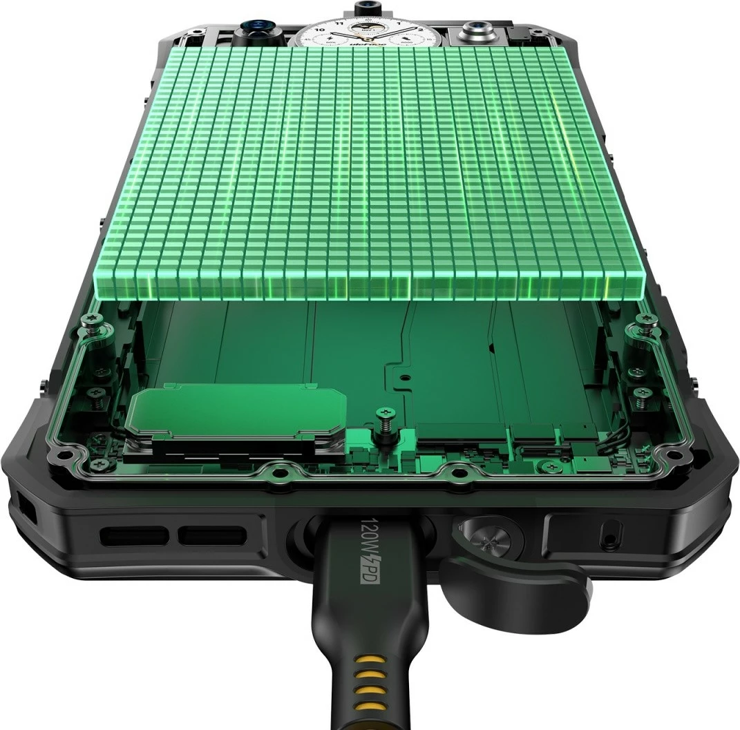 Celular Ulefone Armor 28 Pro 5G 16/512GB 6.67" AMOLED IP68/IP69K MIL-STD-810H Black