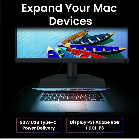 Monitor BenQ SW242Q, 24.1 inç, 2K, IPS, i zi