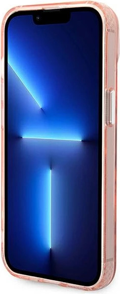 Mbështjellës Karl Lagerfeld KLHMP14MHKCP për iPhone 14 Plus 6.7", hardcase, MagSafe, rozë
