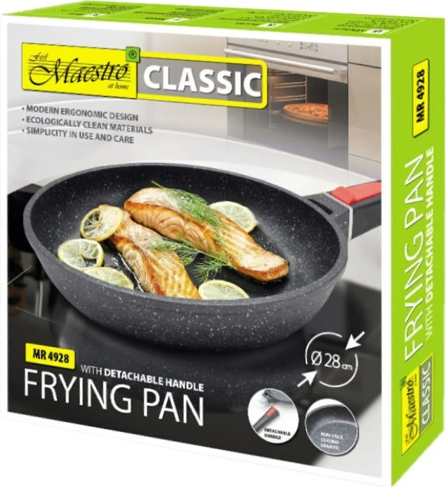 Tigan Wok Maestro MR-4928, Gri