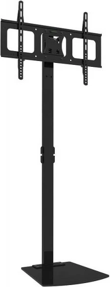 Qëndrim dysheme për TV/monitor Techly 028832, për LCD/LED 32-70 inç, i rregullueshëm, i zi