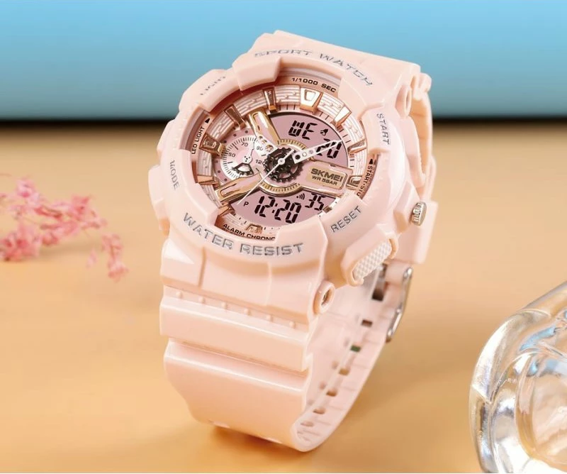 Orë dore për femra Skmei, rozë