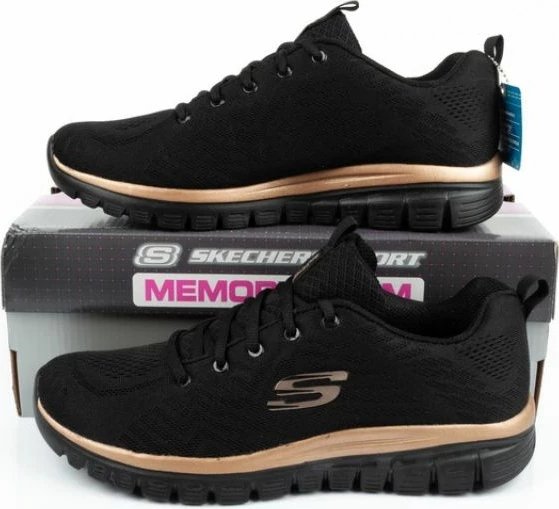 Atlete për femra Skechers, të zeza