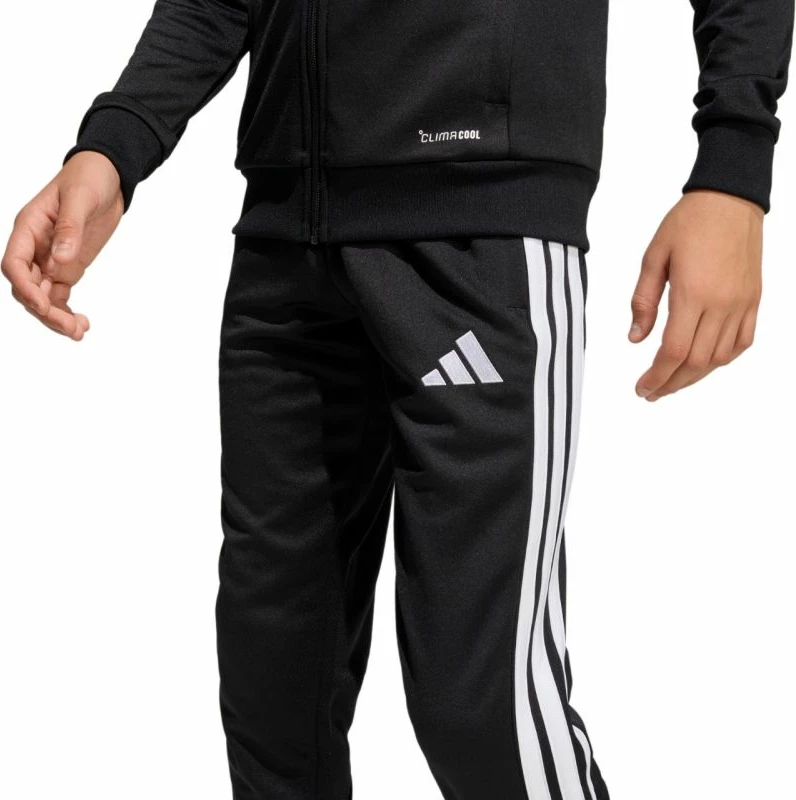 Pantallona sportive fëmijë adidas, të zeza