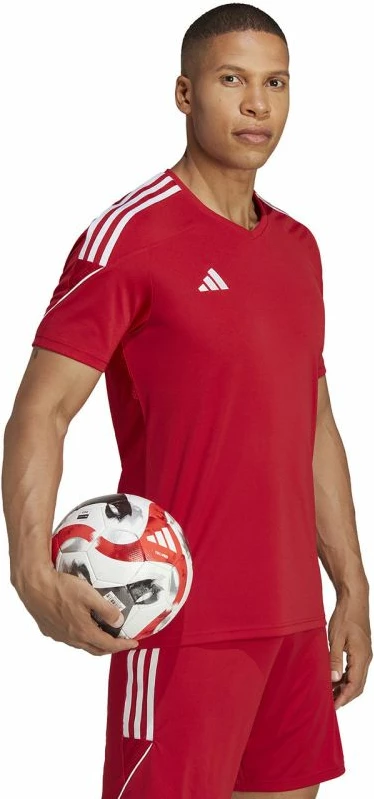 Maicë adidas për meshkuj, e kuqe