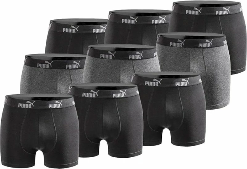 Të brendshme boxer Puma për meshkuj, gri