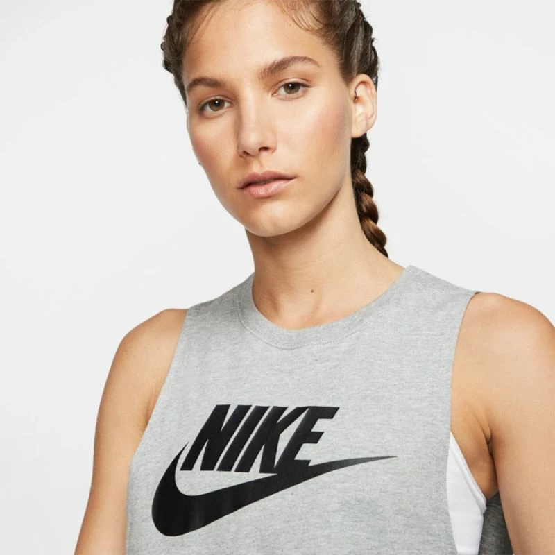 Maicë sportive Nike për femra, gri