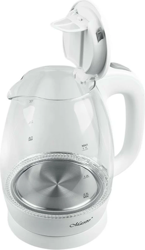 Ibrik elektrik Feel-Maestro MR-063-WHITE, 1.7L, 2200W, Bardhë
