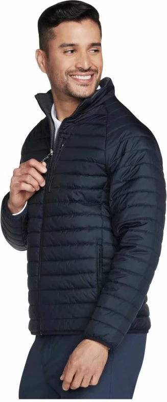 Jakne Skechers për meshkuj, e zezë