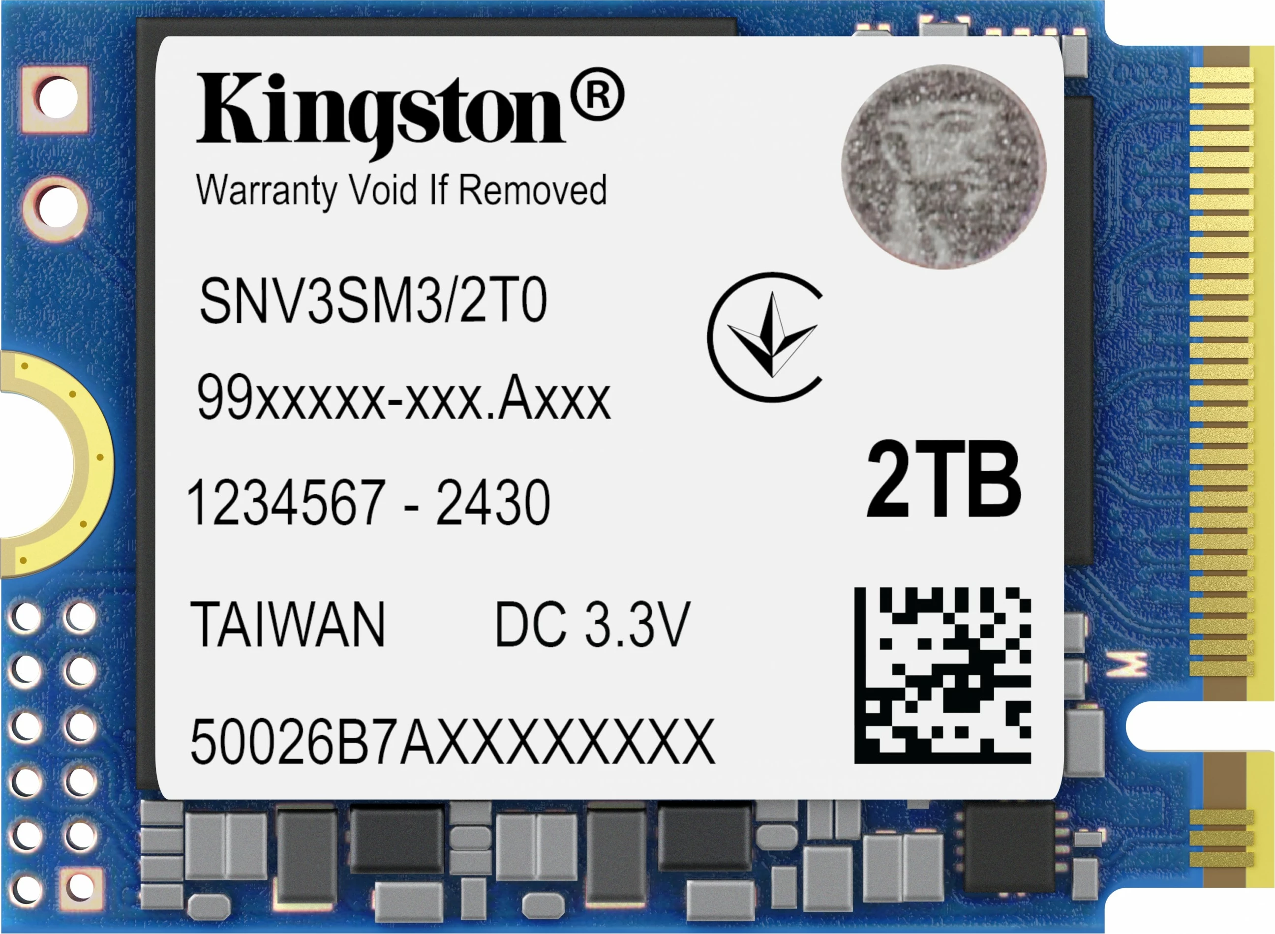 SSD M.2 Kingston NV3 2TB 2230 NVMe PCIe 4.0