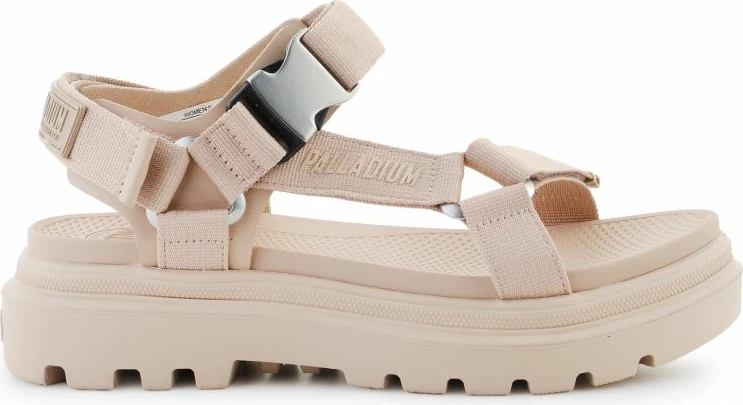 Sandale për femra Palladium, bezhë