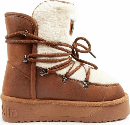 Çizme dimri për femra D.Franklin, kafe