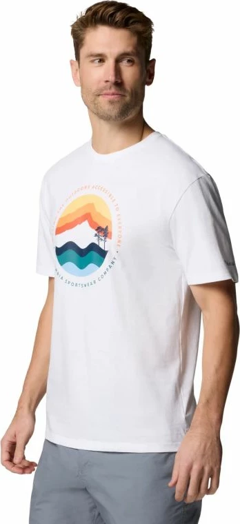 Maicë për meshkuj Columbia, të bardhë