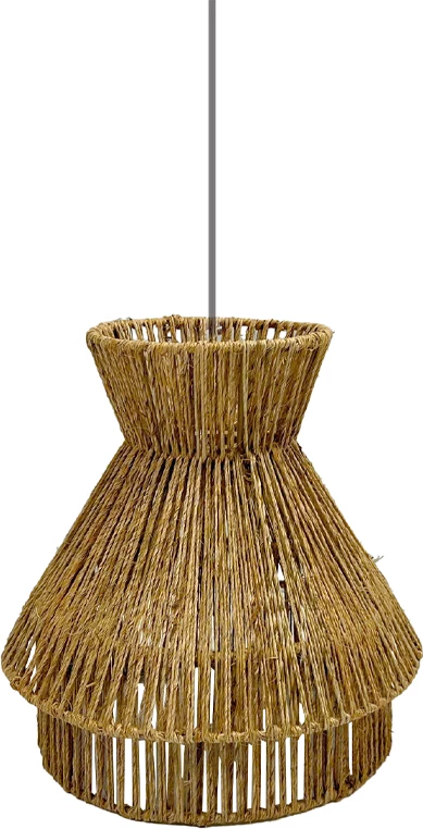 Llambë tavani LAGOON, jute natyrale, 30x30x30cm