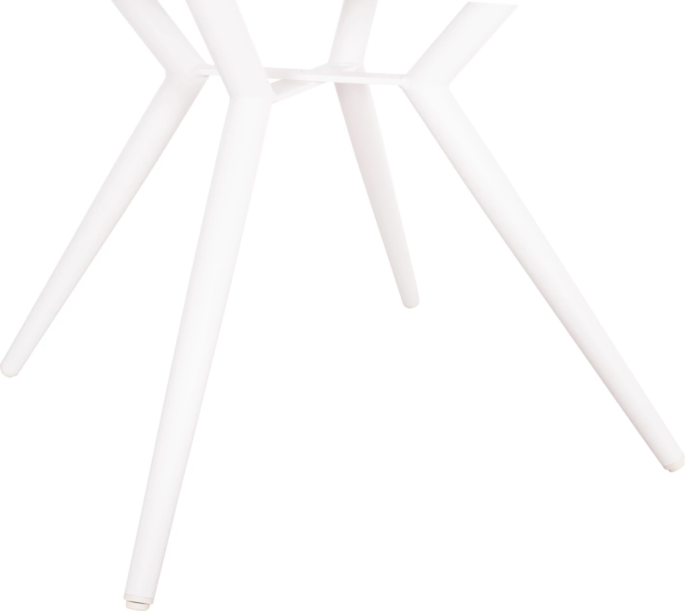 Tavolinë e jashtme e rrumbullakët, alumini i bardhë, FH6290.02, Φ126Χ74Hcm