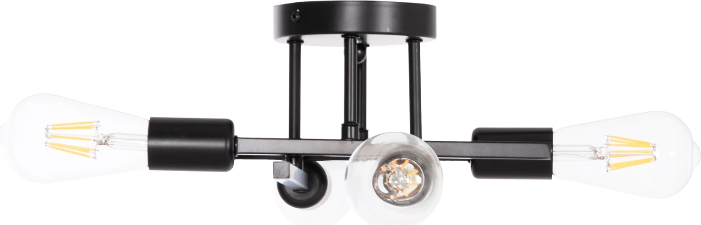 Llambë tavani varëse LIGHTY, metal i zi, FH7428.11, 28x28x15cm