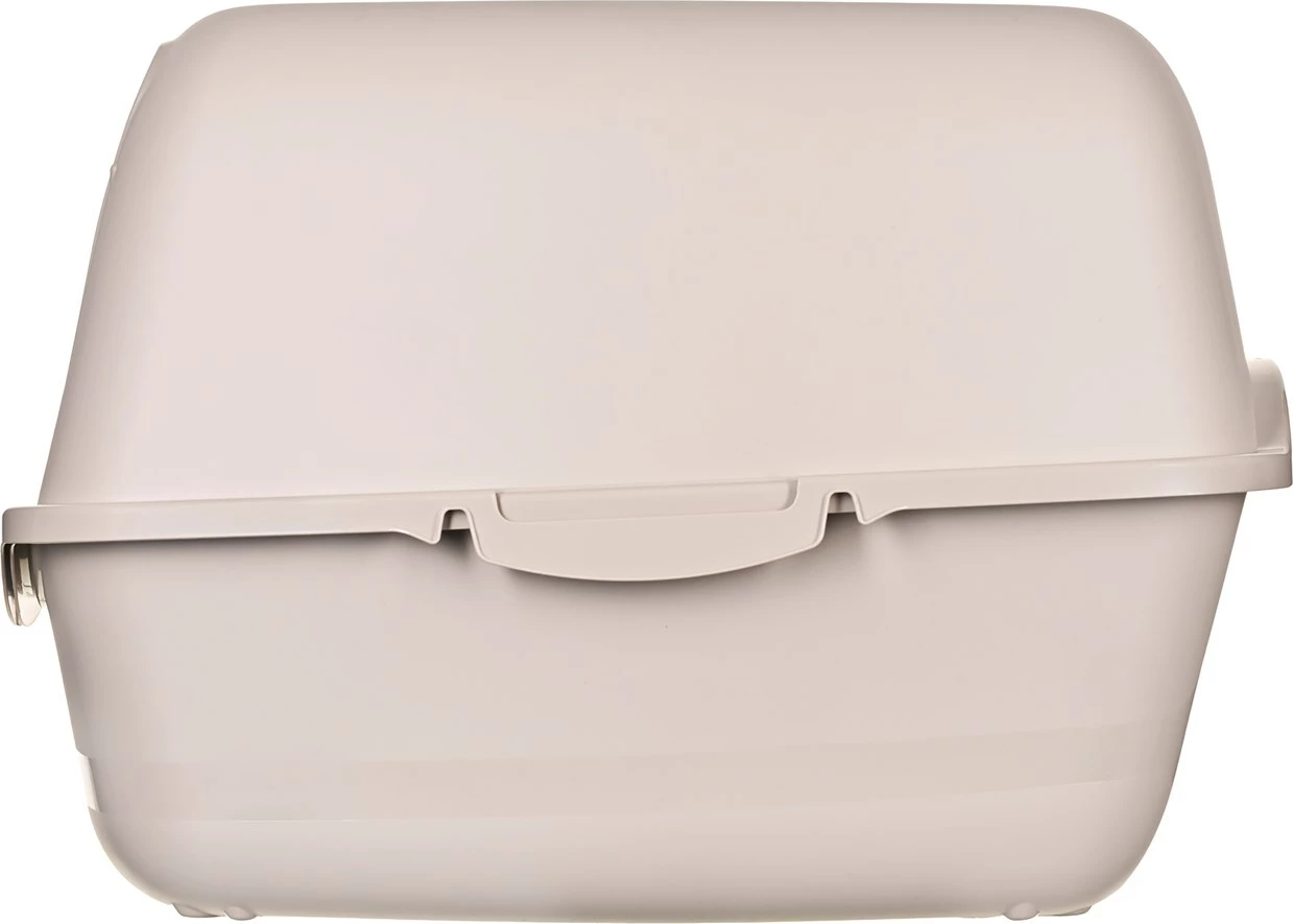 Kuti mbeturinash për mace DIAMENTIQ BAYA, plastikë, 55.5 x 40 x 38.7 cm, bezhë